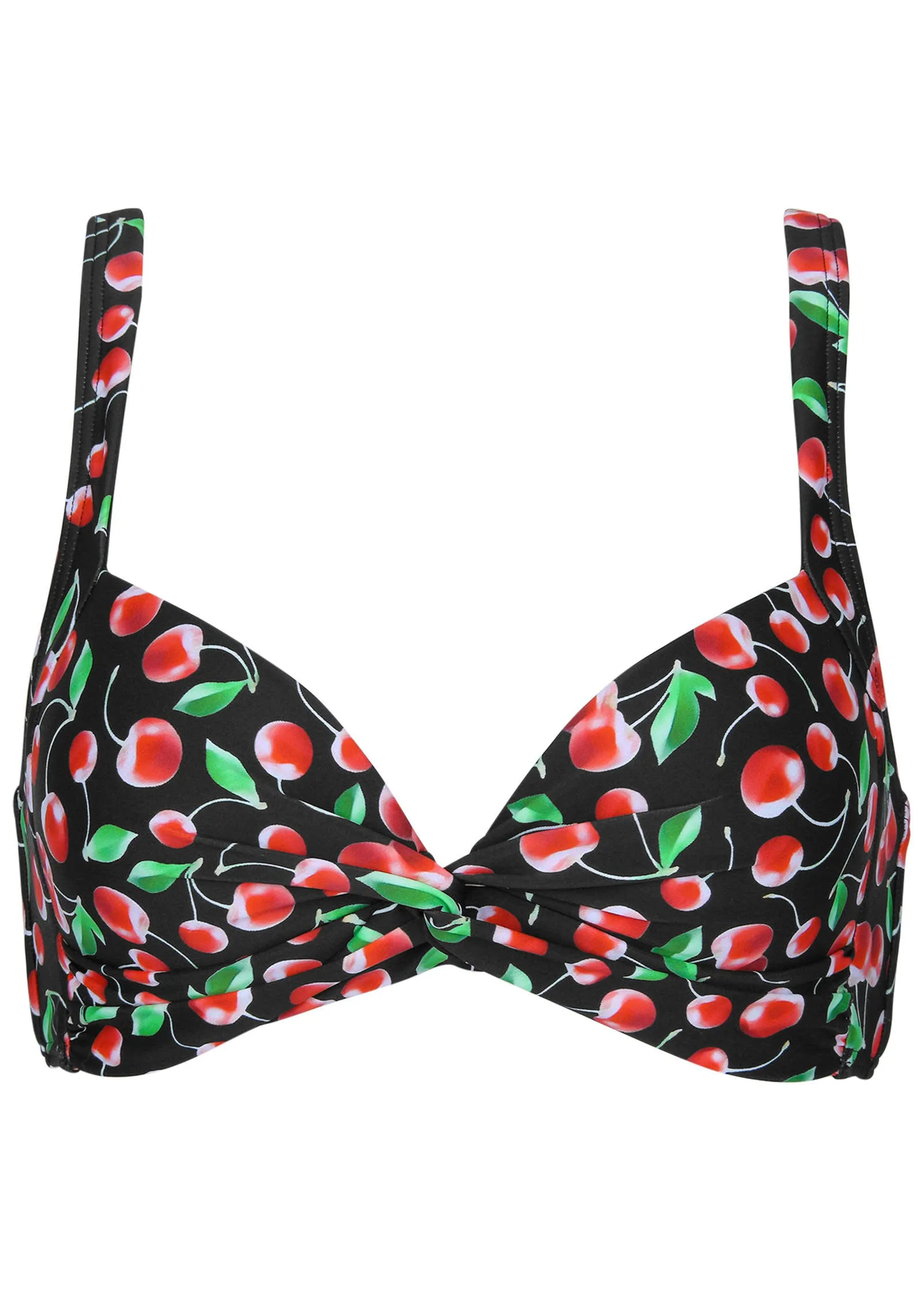St Lucia Twist Bikini Top - Very Cherry sold by VENUS product image thumbnail 4