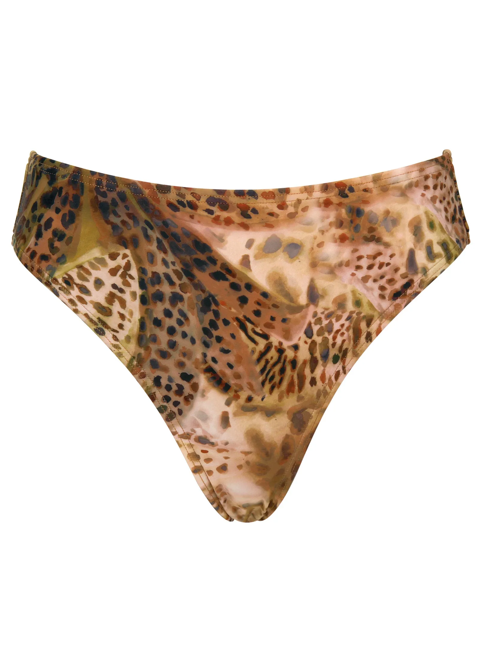 Fiji Moderate Bikini Bottom - Leopard Lillies Small sold by VENUS product image thumbnail 3