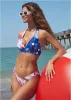 Anguilla Halter Bikini Top - Boardwalk Flag Small sold by VENUS