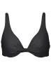 Antigua Twist Bikini Top - Jet Black sold by VENUS