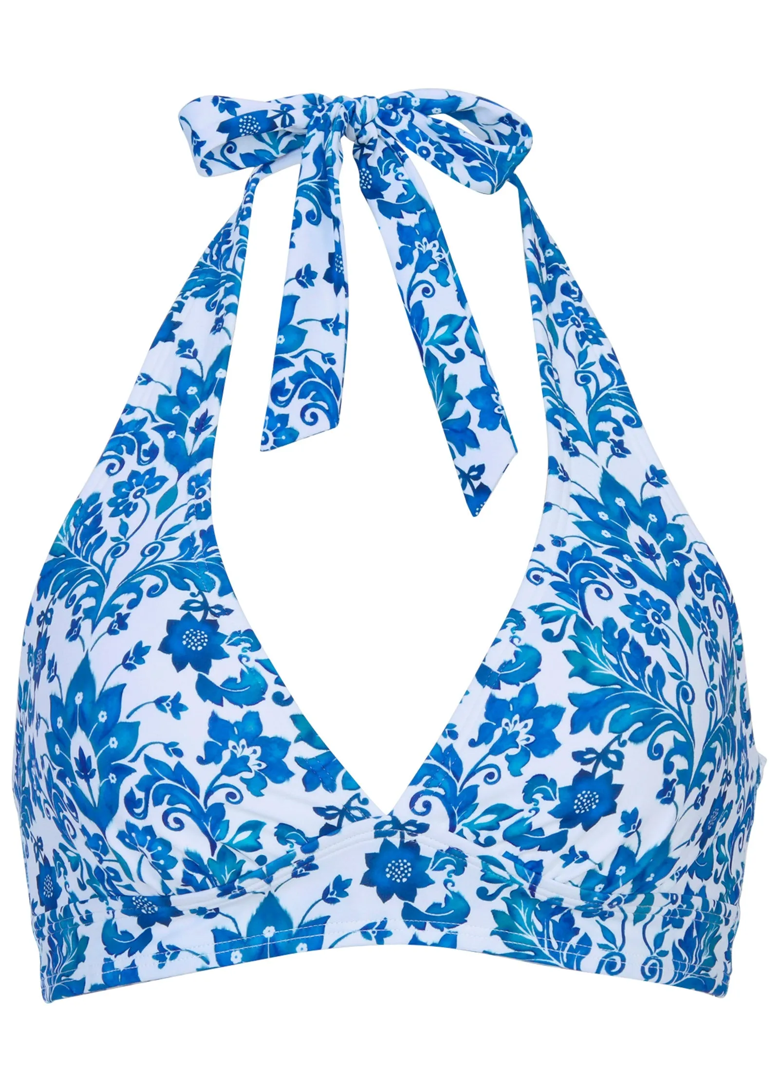Anguilla Halter Bikini Top - Delicate Floral sold by VENUS product image thumbnail 3