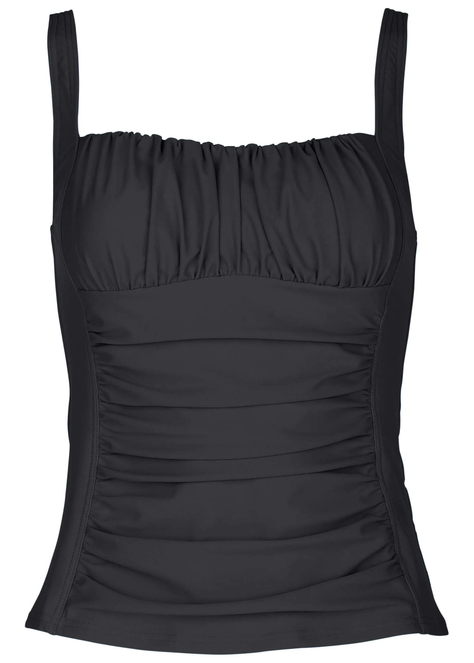 Sydney Ruched Tankini - Jet Black sold by VENUS product image thumbnail 3