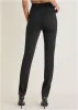 Smoothing Ponte Skinny Pants - Jet Black sold by VENUS