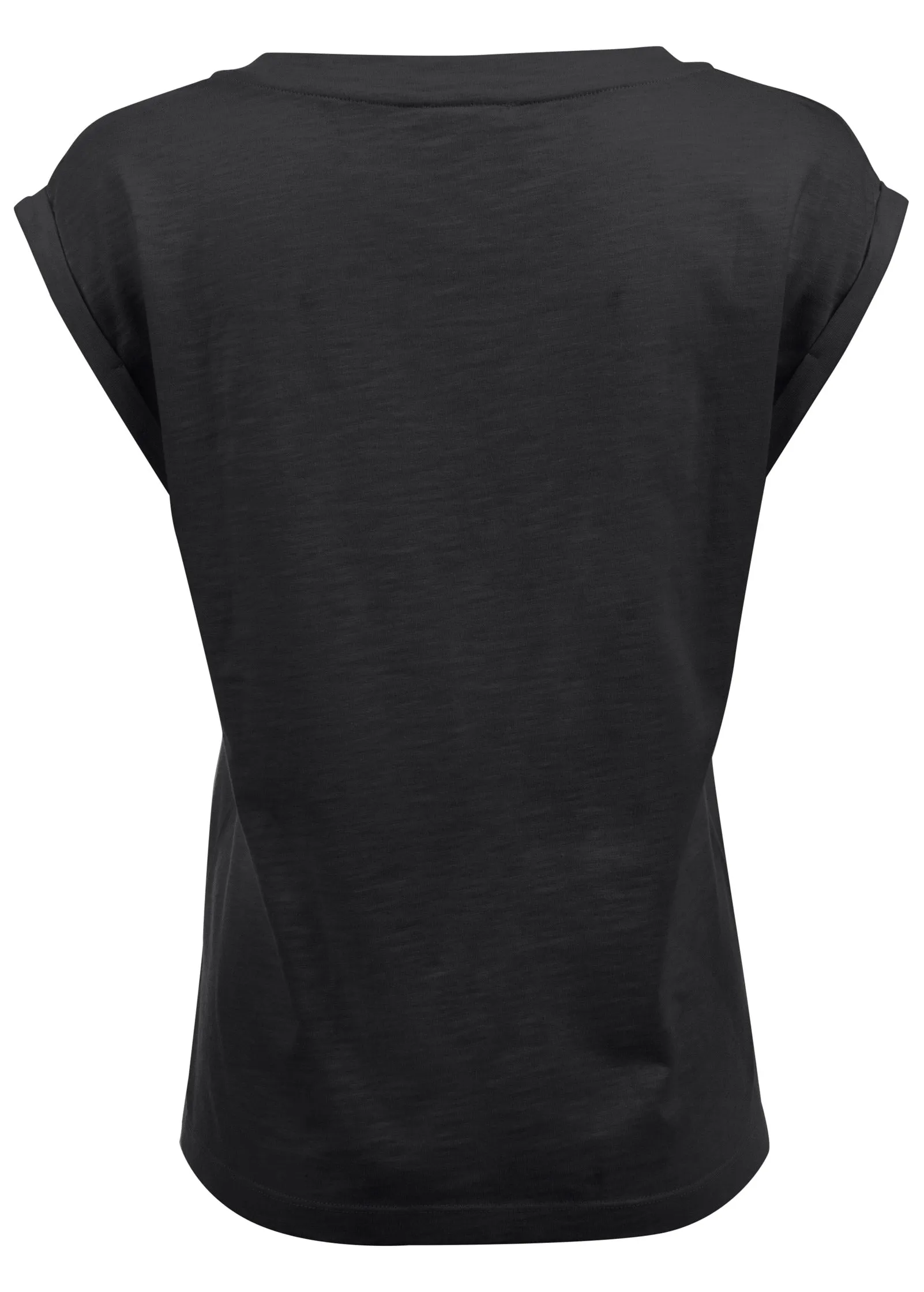 Scoop Neck Tee - Jet Black sold by VENUS product image thumbnail 4
