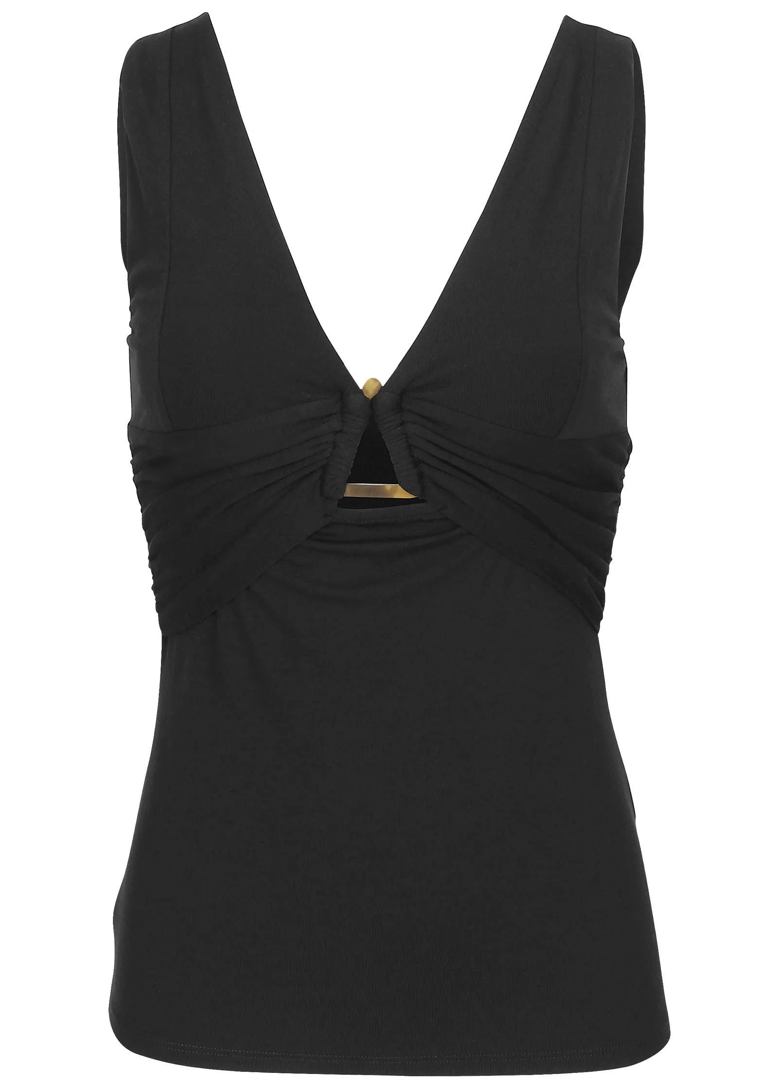 Cut-Out Tank - Jet Black sold by VENUS product image thumbnail 5