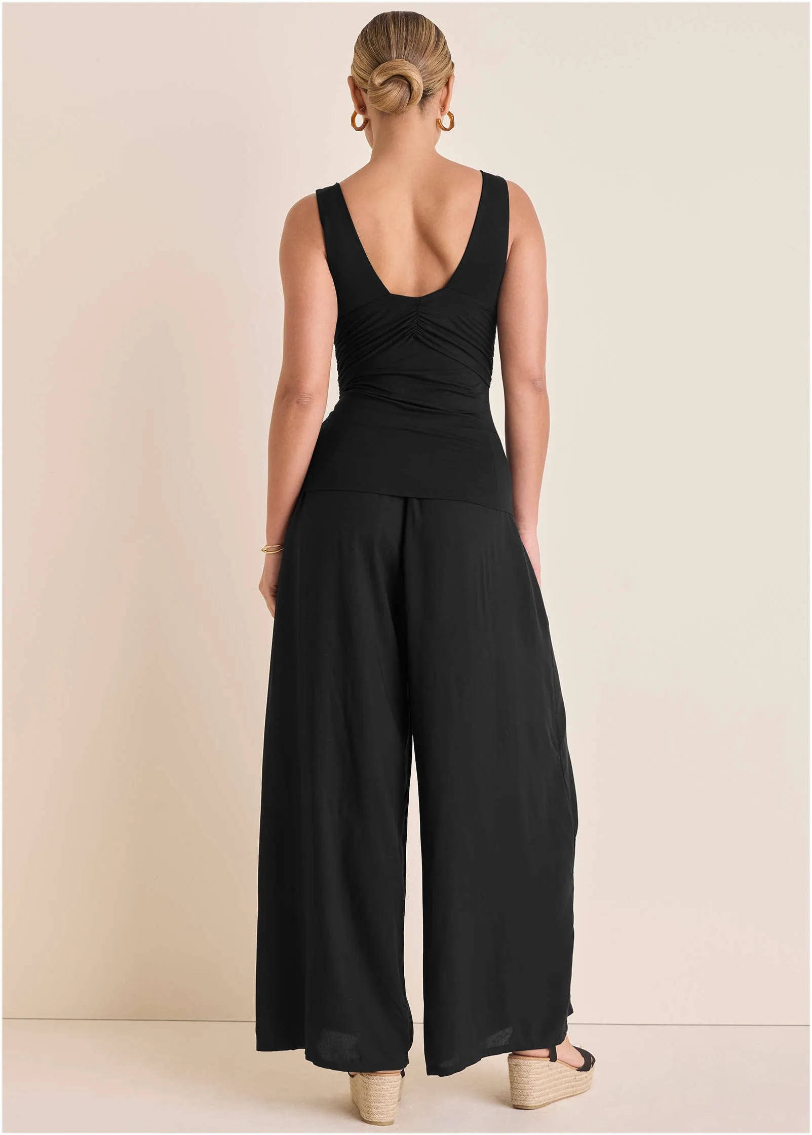 Cut-Out Tank - Jet Black sold by VENUS product image thumbnail 3