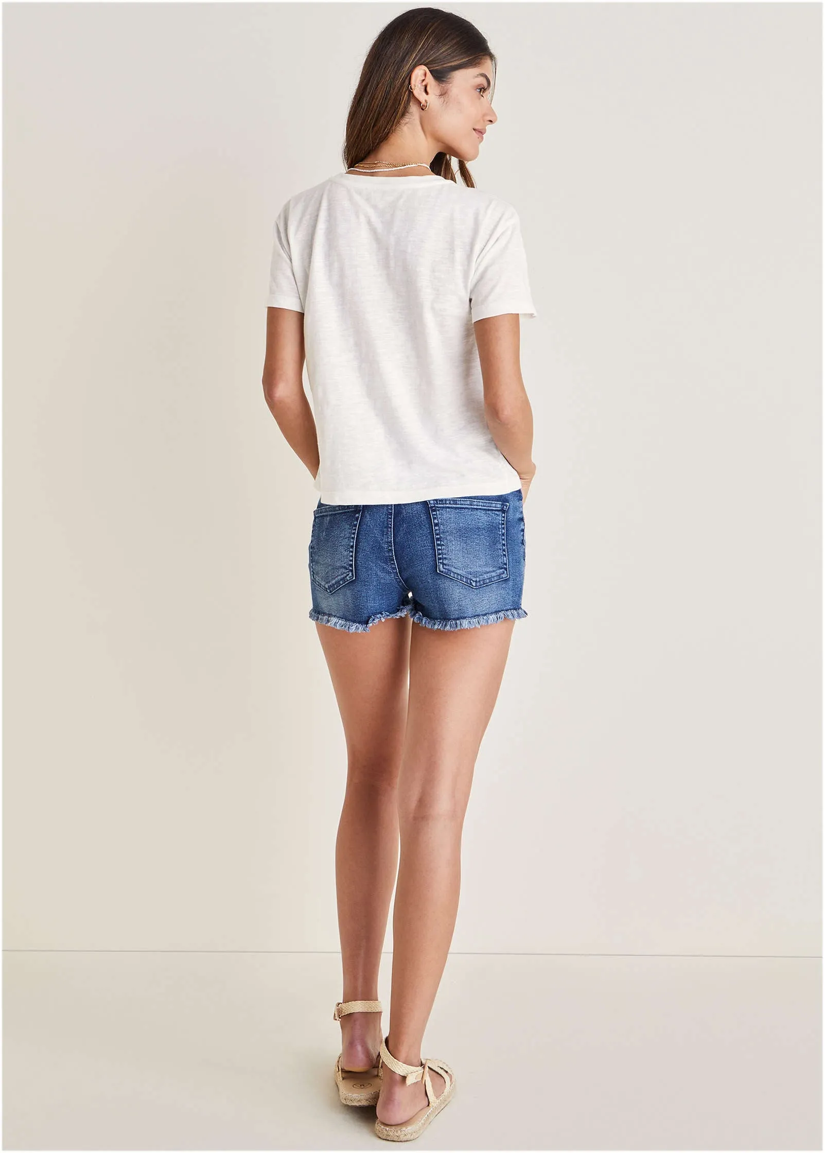 Flamingo Graphic Tee - Cloud Dancer sold by VENUS product image thumbnail 3