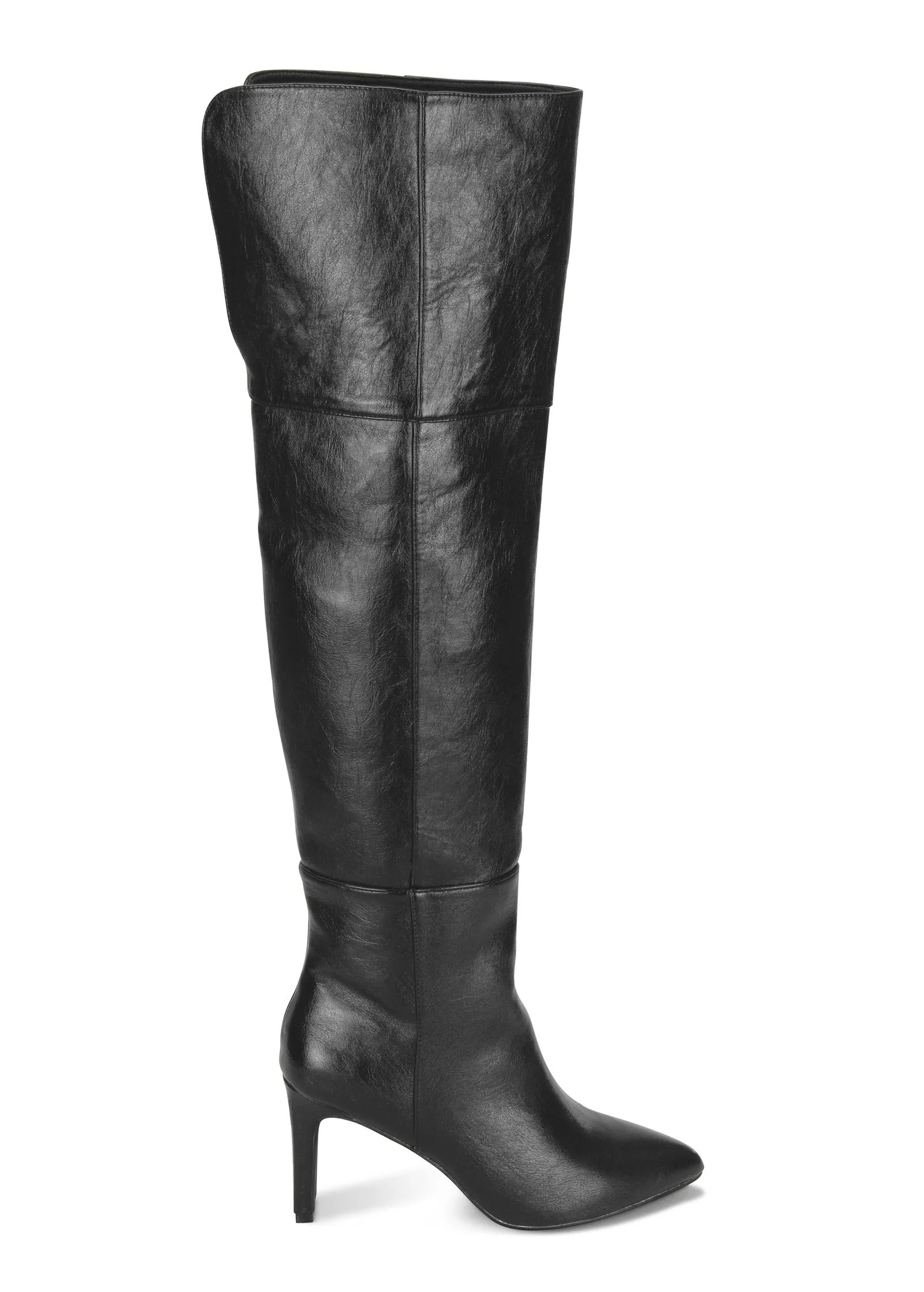 Over-The-Knee Boots - Jet Black sold by VENUS product image thumbnail 2