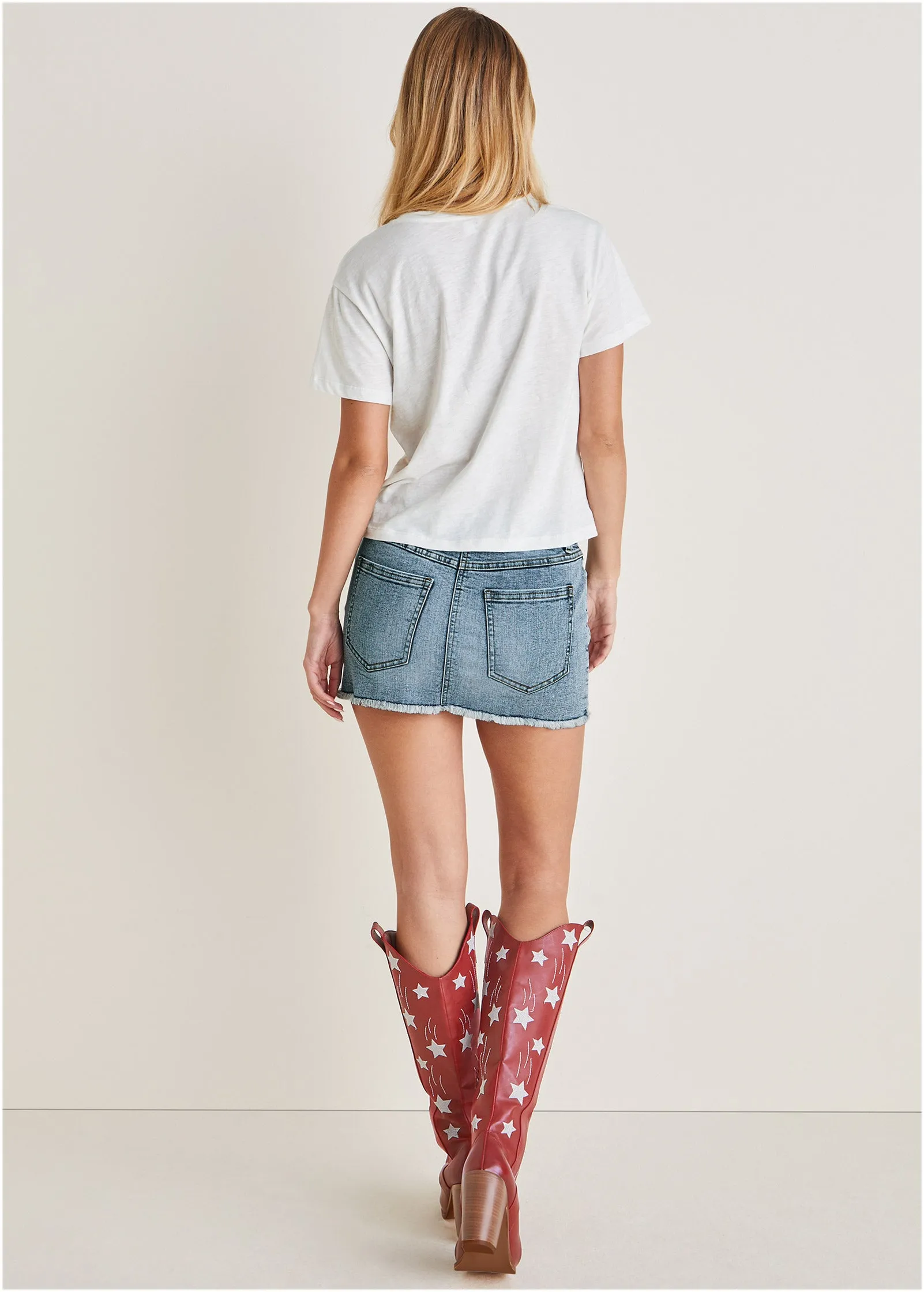 Made In The Usa Graphic Tee - Cloud Dancer sold by VENUS product image thumbnail 3