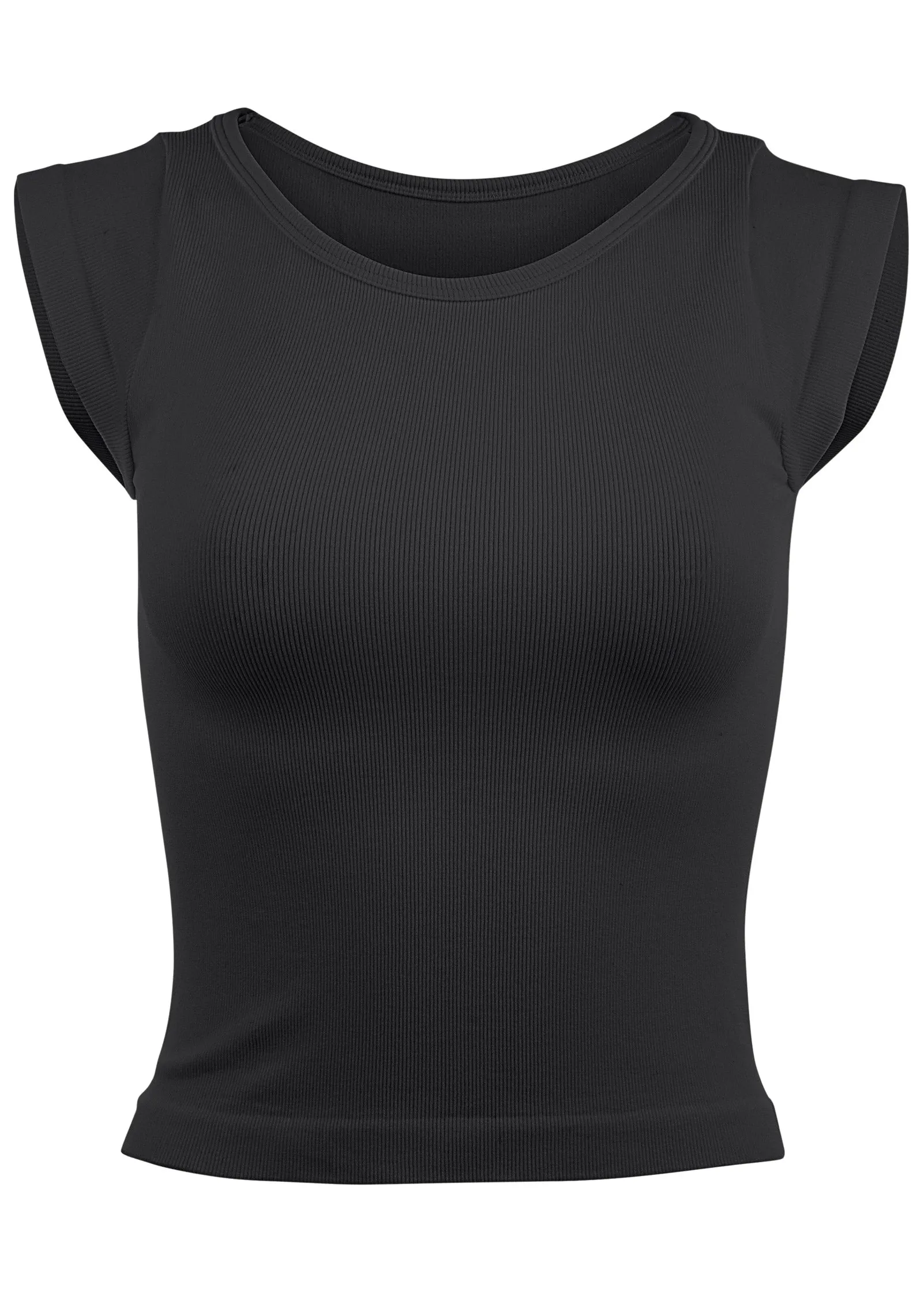 Seamless Tee - Jet Black sold by VENUS product image thumbnail 4