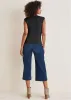 Ruched Cap Sleeve Top - Jet Black sold by VENUS