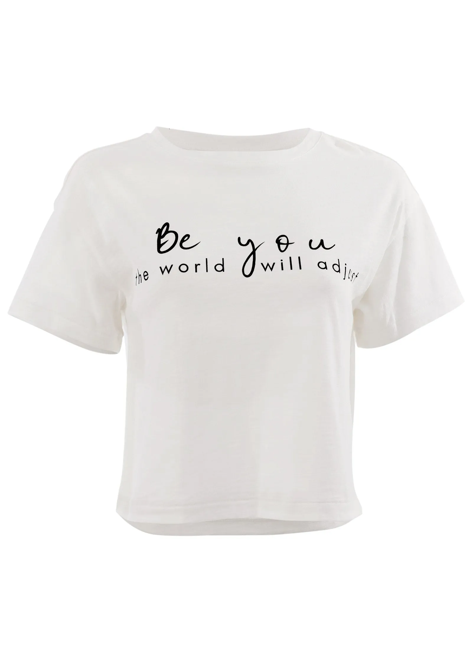 Be You Graphic Tee - Cloud Dancer sold by VENUS product image thumbnail 4