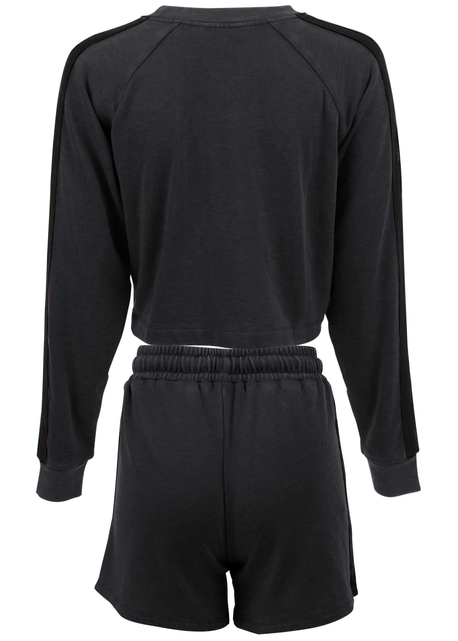 Sweatshirt And Shorts Set - Jet Black sold by VENUS product image thumbnail 5