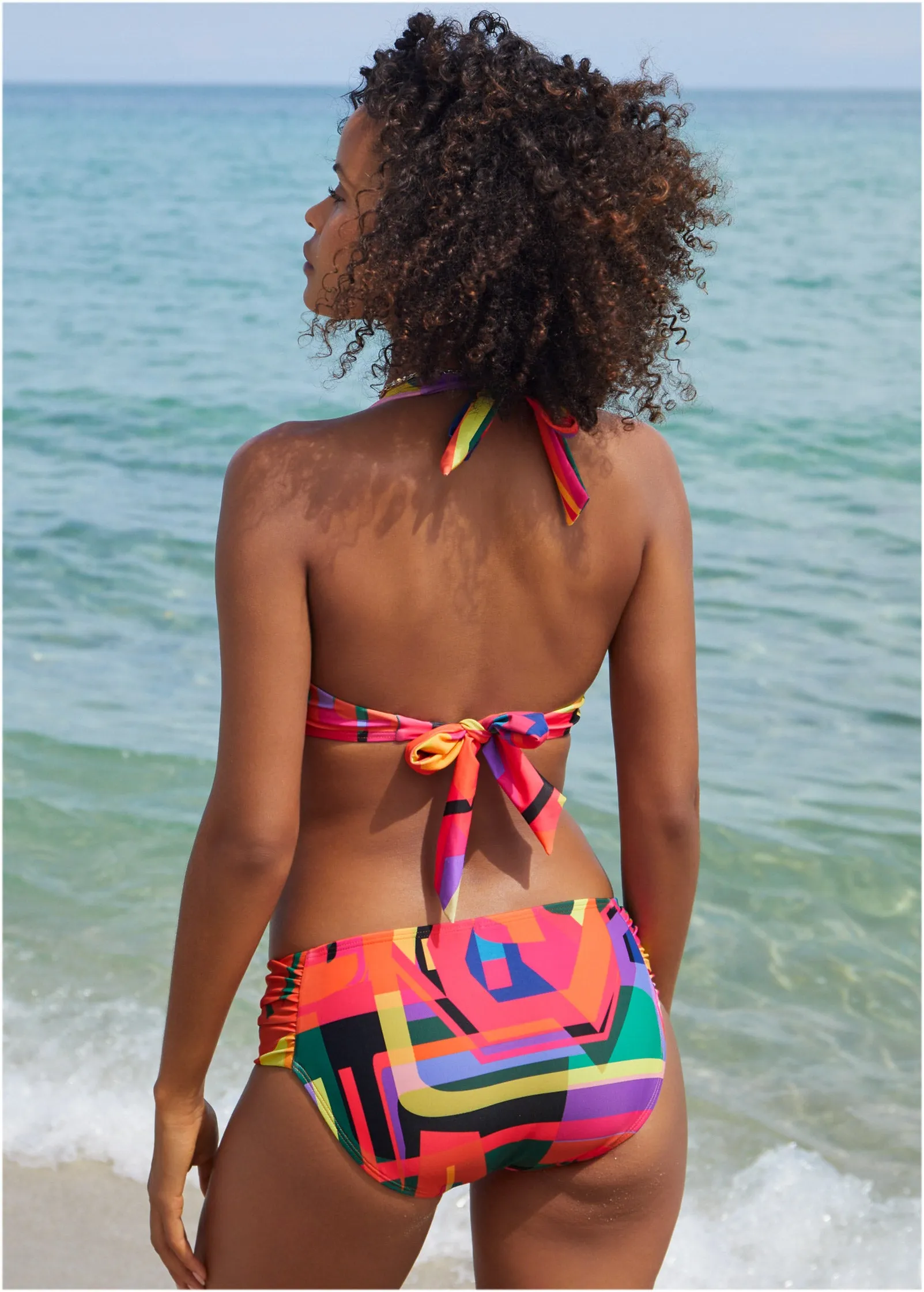 Anguilla Halter Bikini Top - Rising Sun sold by VENUS product image thumbnail 2