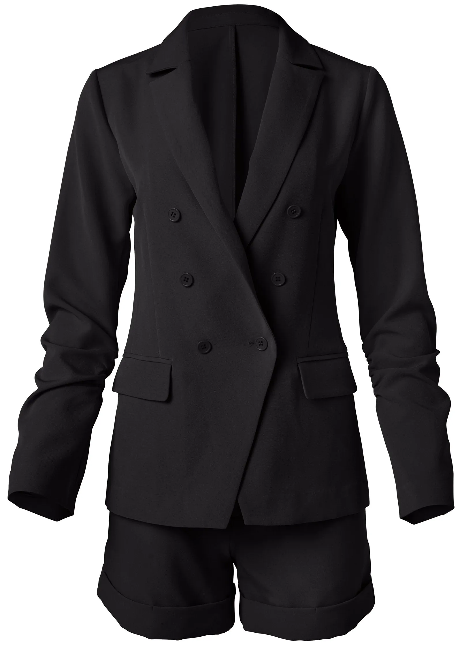 Short Suit Set - Jet Black sold by VENUS product image thumbnail 3