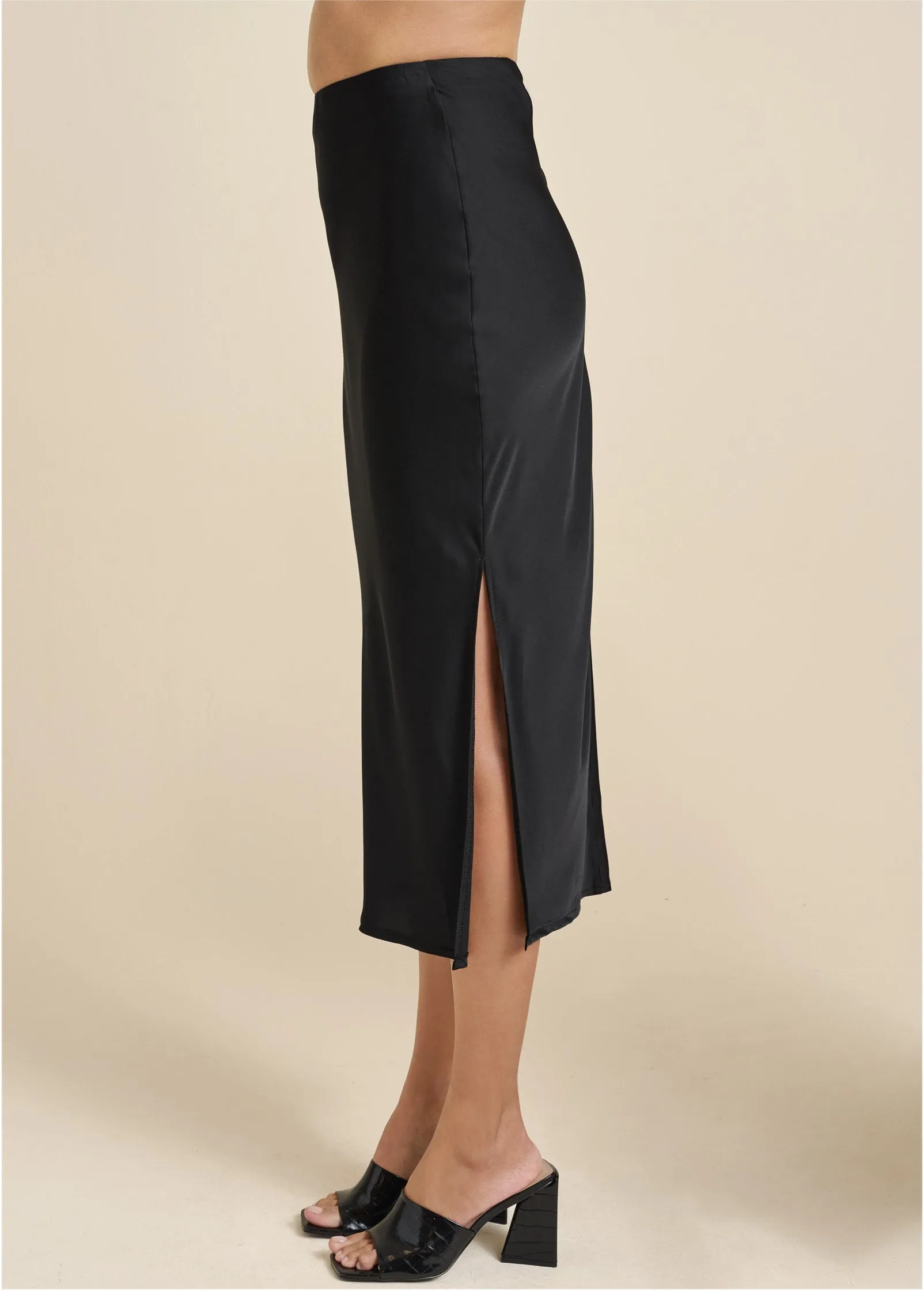 Slip Skirt - Jet Black sold by VENUS product image thumbnail 4