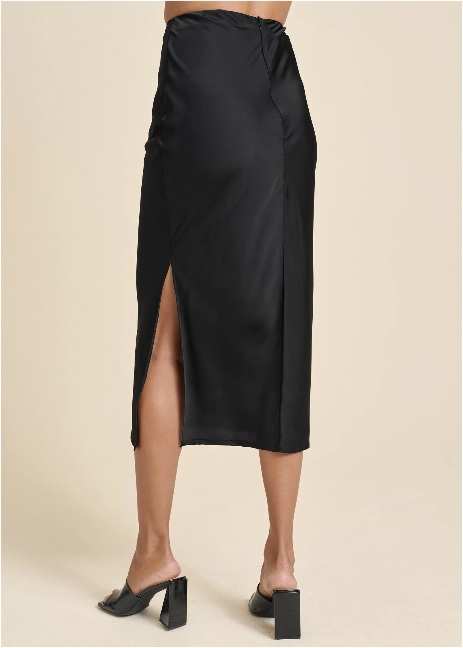 Slip Skirt - Jet Black sold by VENUS product image thumbnail 3