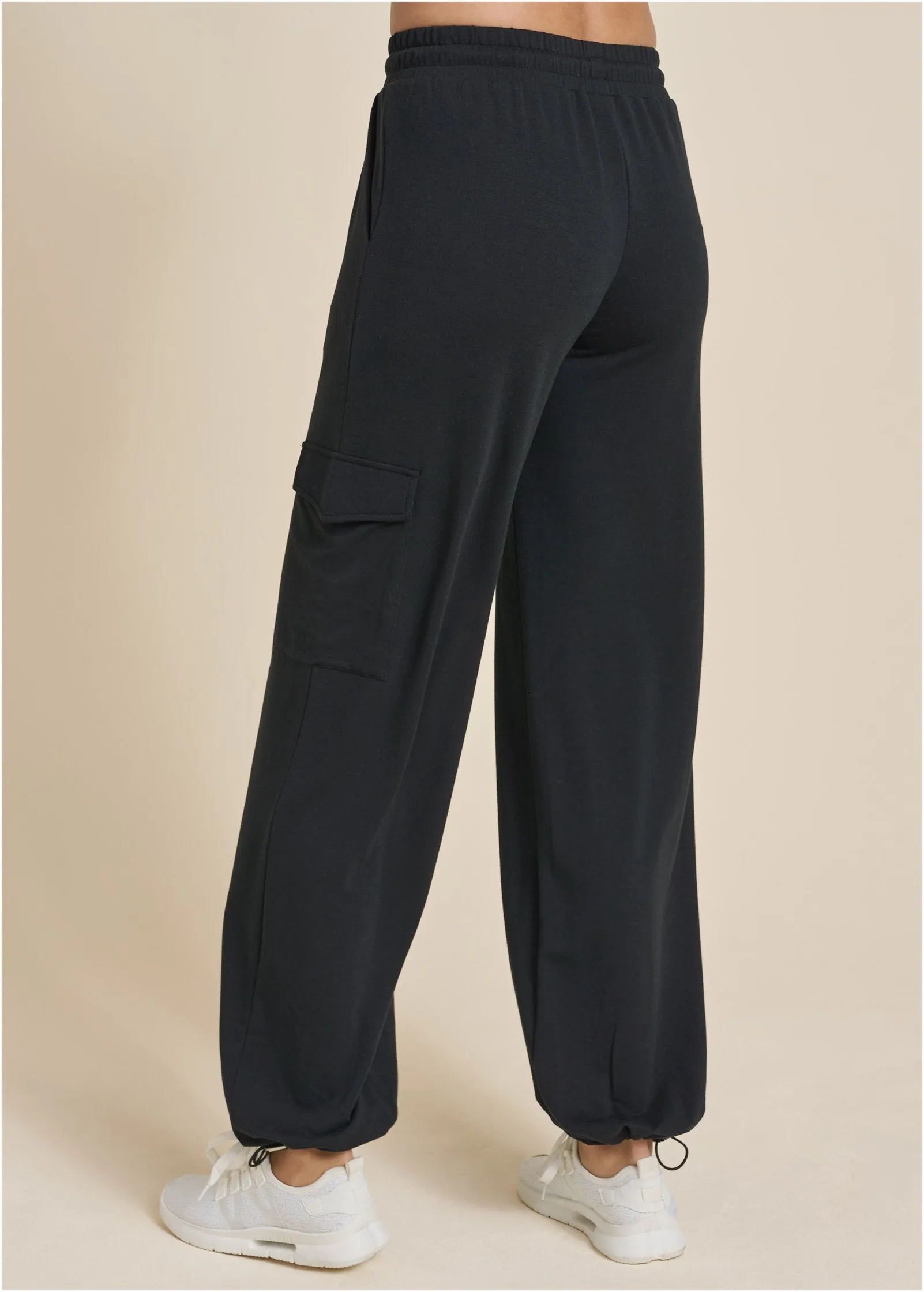 Cargo Lounge Pants - Jet Black sold by VENUS product image thumbnail 3