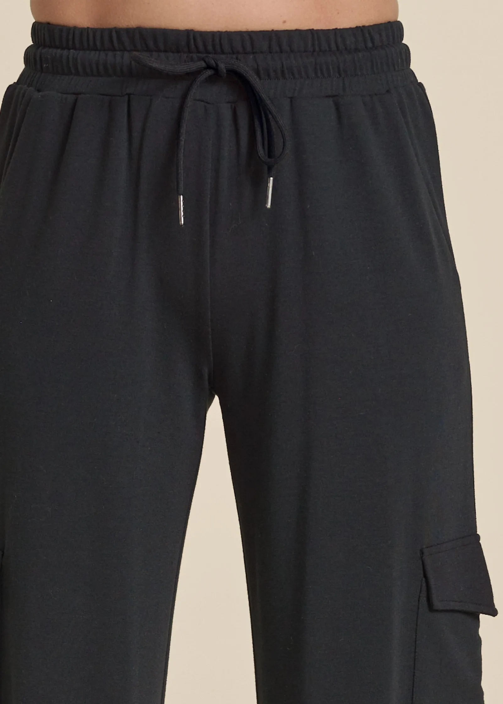 Cargo Lounge Pants - Jet Black sold by VENUS product image thumbnail 5