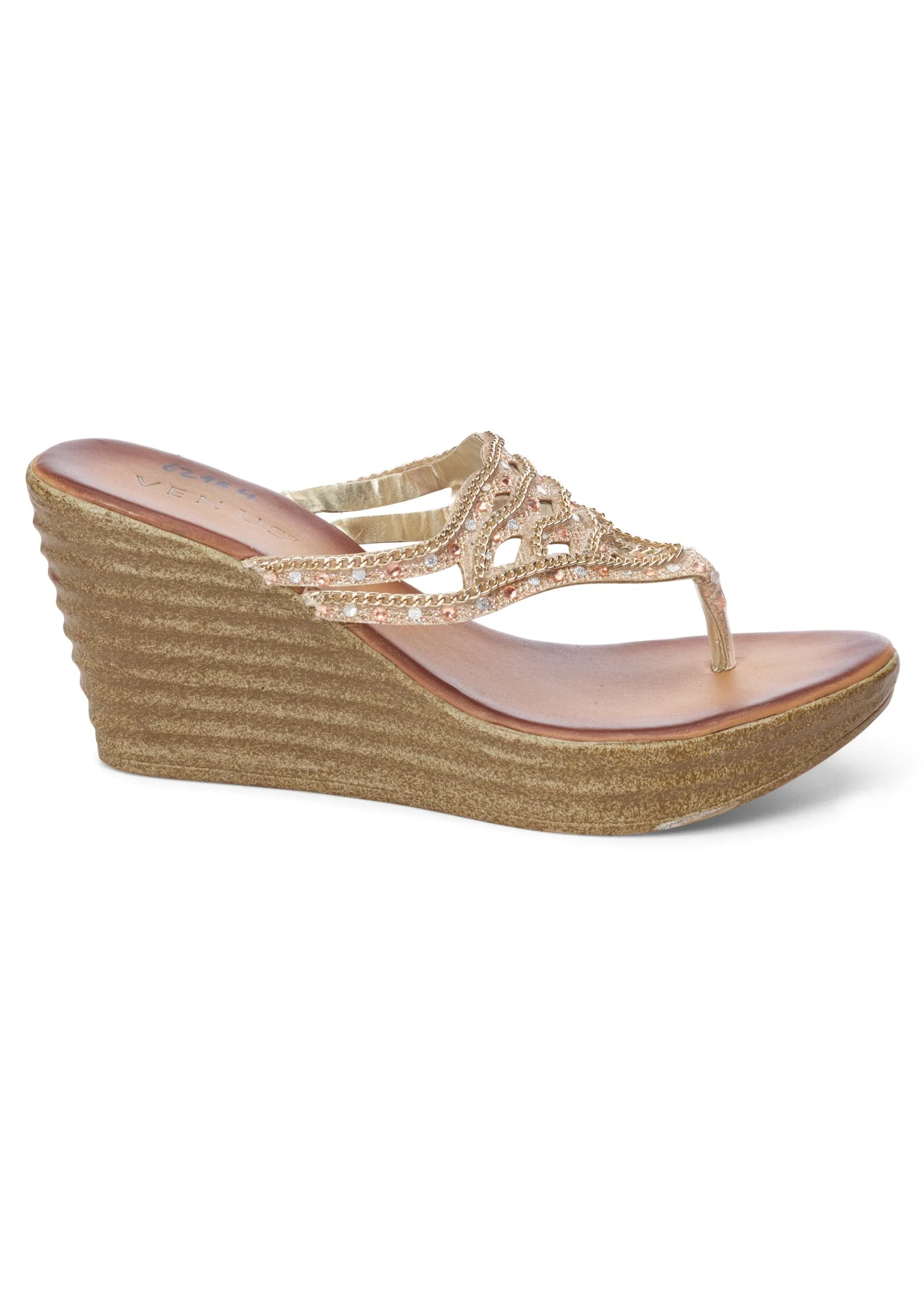 Embellished Wedges - Gold sold by VENUS product image thumbnail 2