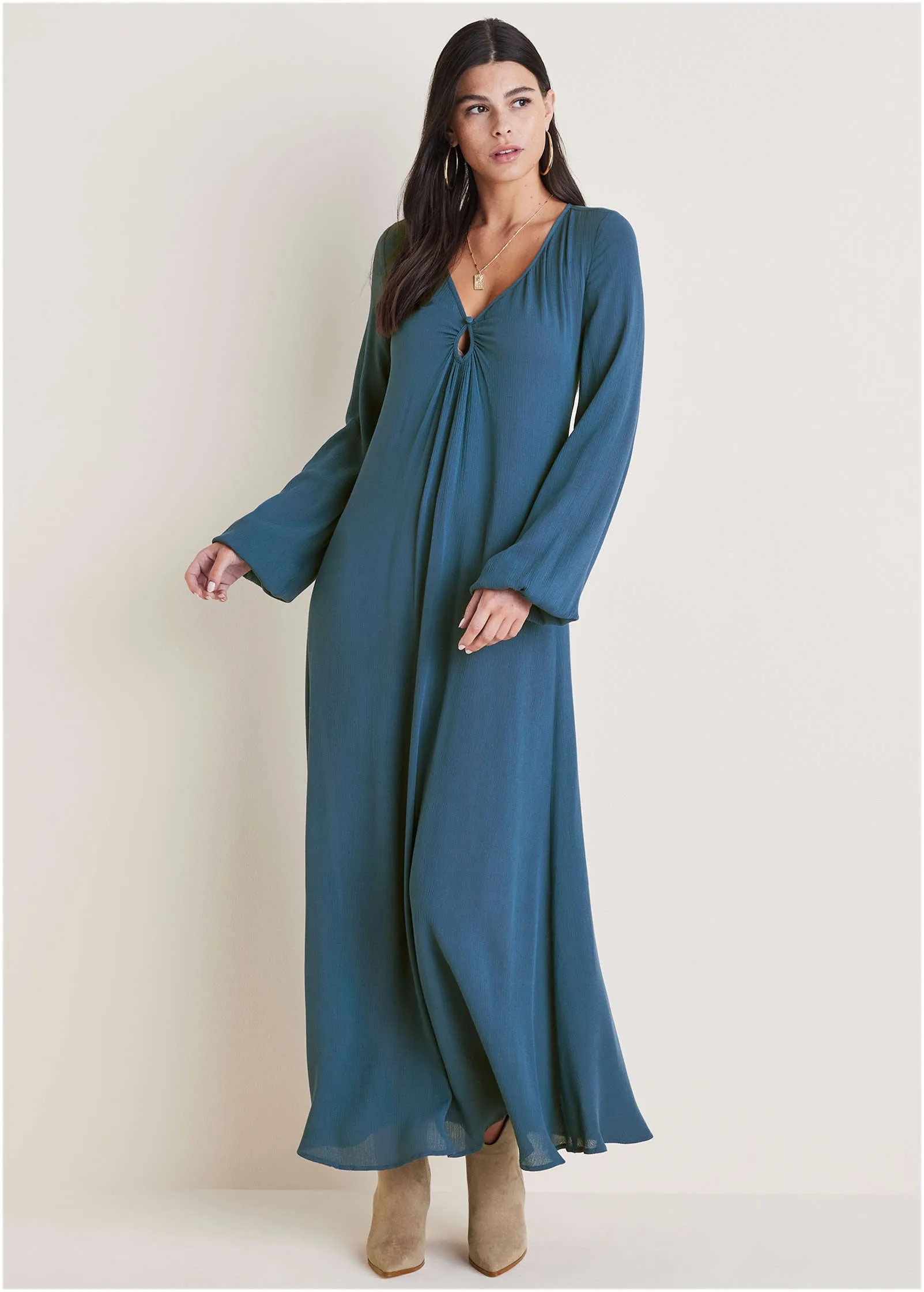Keyhole Maxi Dress - Ensign Blue sold by VENUS product image thumbnail 4