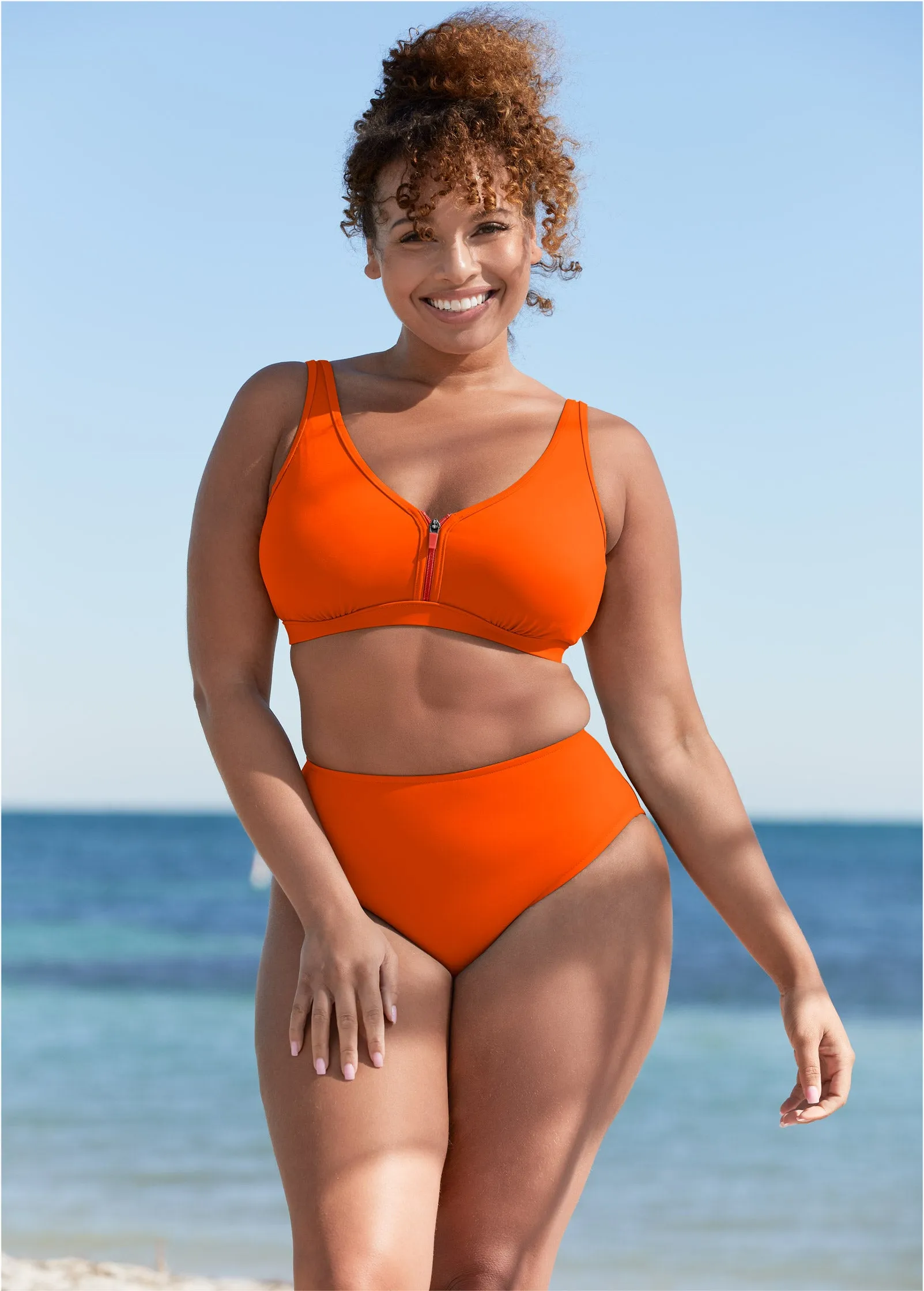 Maui Full Coverage Bottom - Burnt Orange sold by VENUS product image thumbnail 4