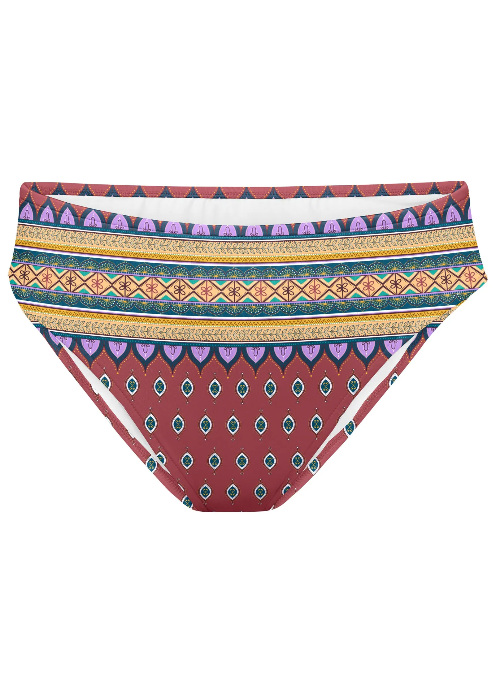 Fiji Moderate Bikini Bottom - Modern Moroccan sold by VENUS product image thumbnail 5