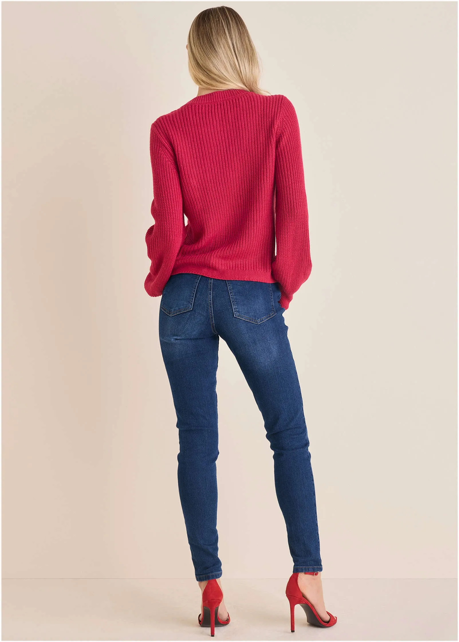 Heart Sweater - Granita sold by VENUS product image thumbnail 3