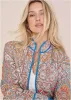 Quilted Full Zip Jacket - Medallion Golden Patchwork sold by VENUS