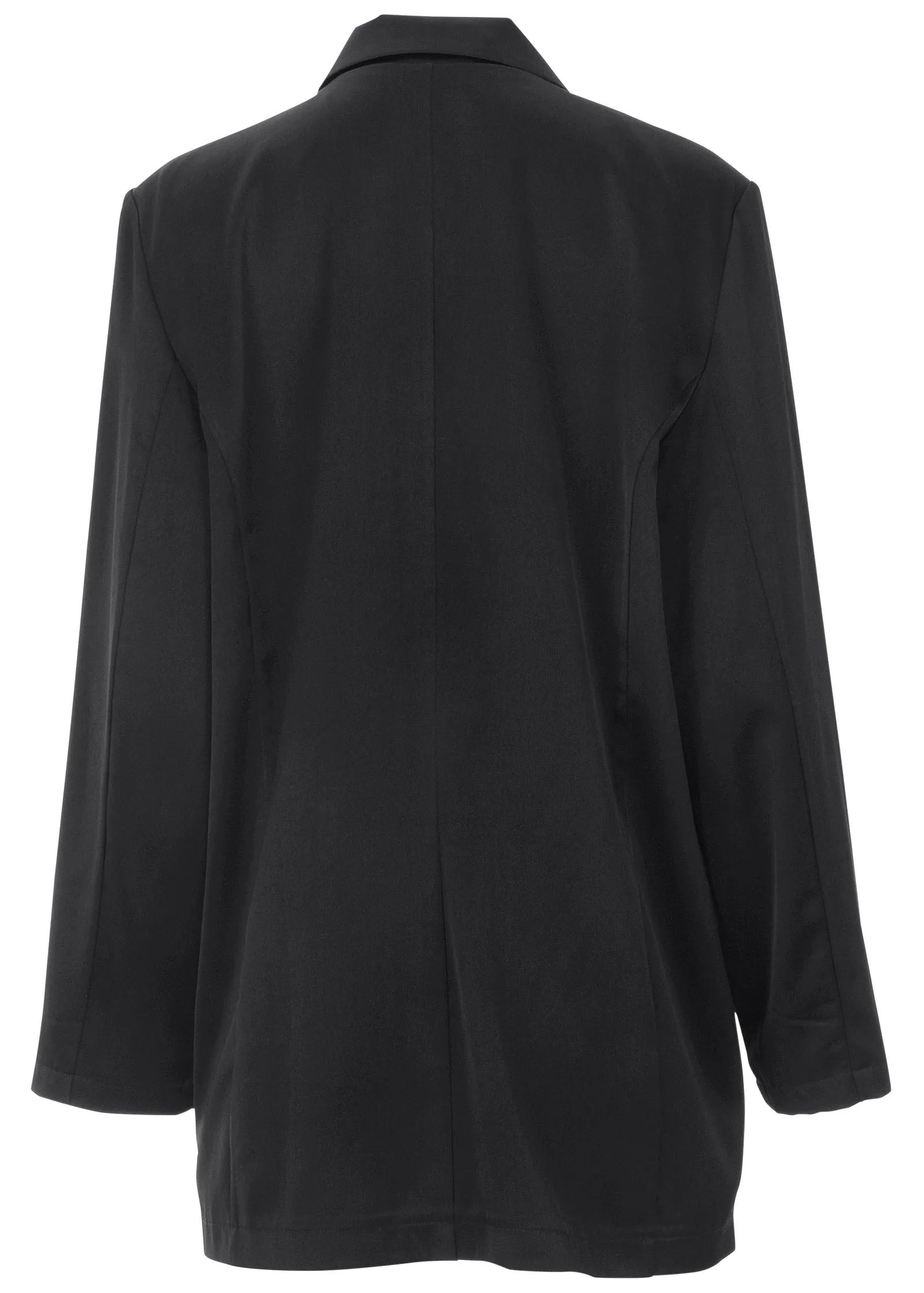 Double Breasted Blazer - Jet Black sold by VENUS product image thumbnail 4