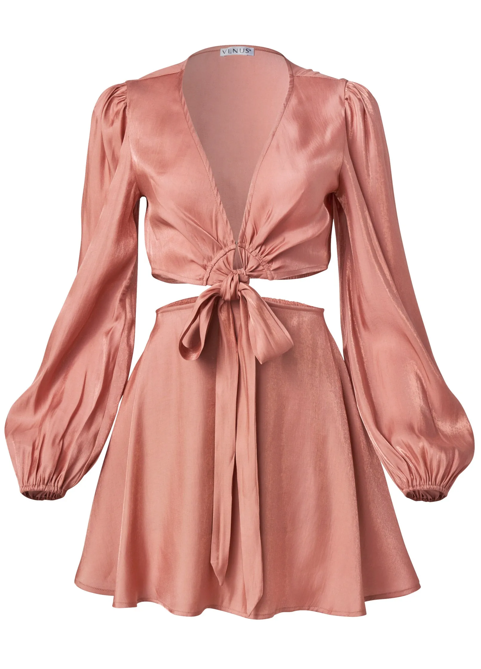 Side Cutout Romper - Rose sold by VENUS product image thumbnail 5