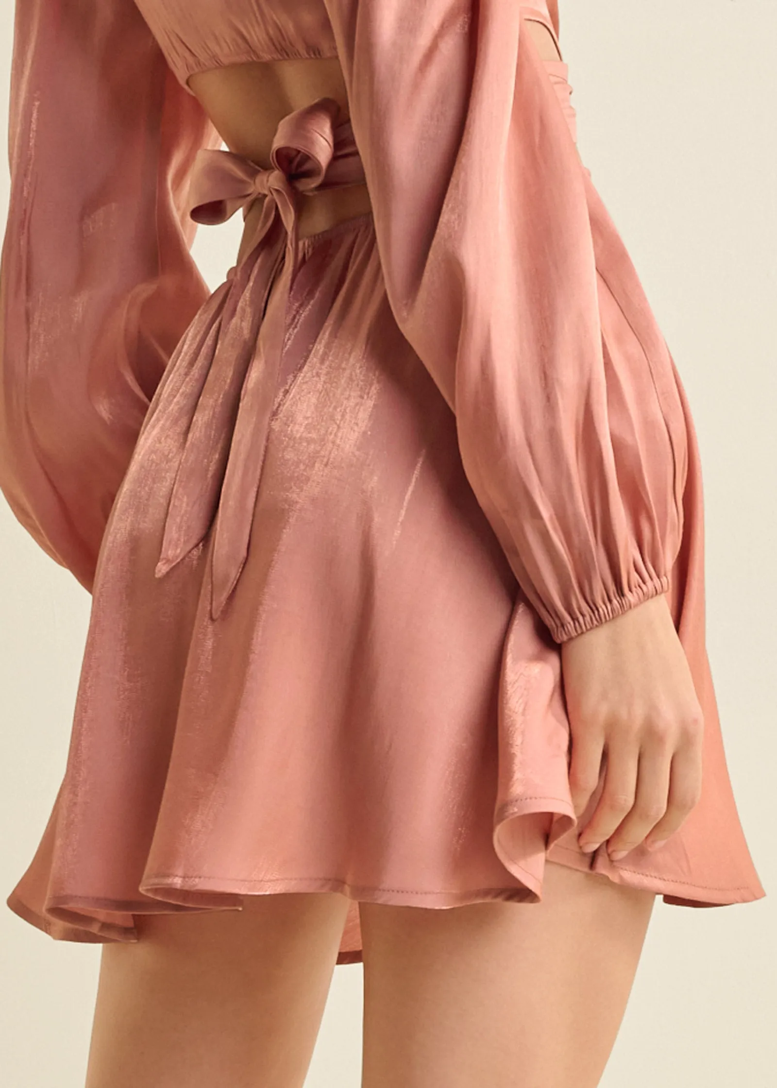 Side Cutout Romper - Rose sold by VENUS product image thumbnail 4