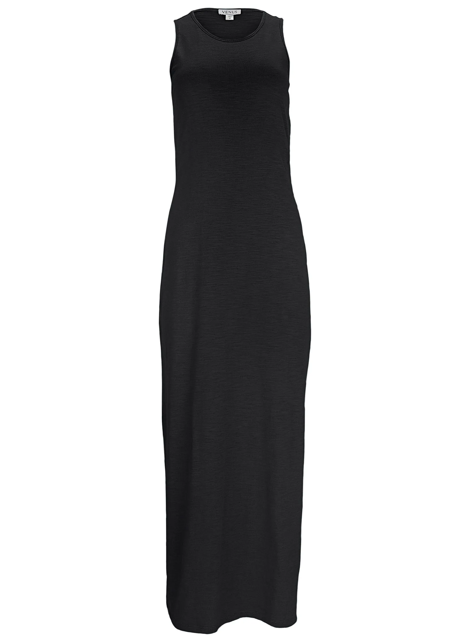 Tank Maxi Dress - Jet Black sold by VENUS product image thumbnail 3