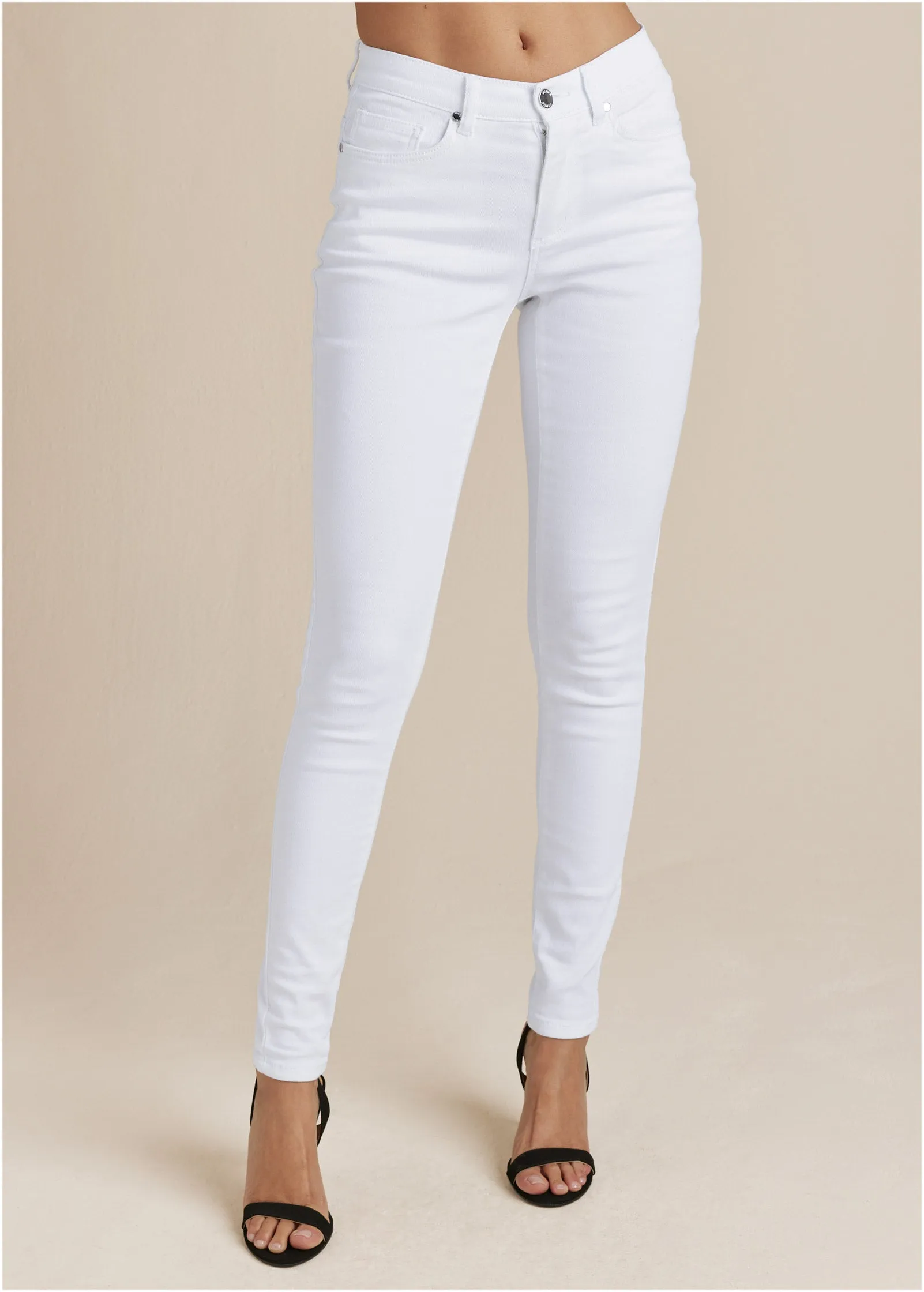 Heidi Skinny Jeans - White sold by VENUS product image thumbnail 2