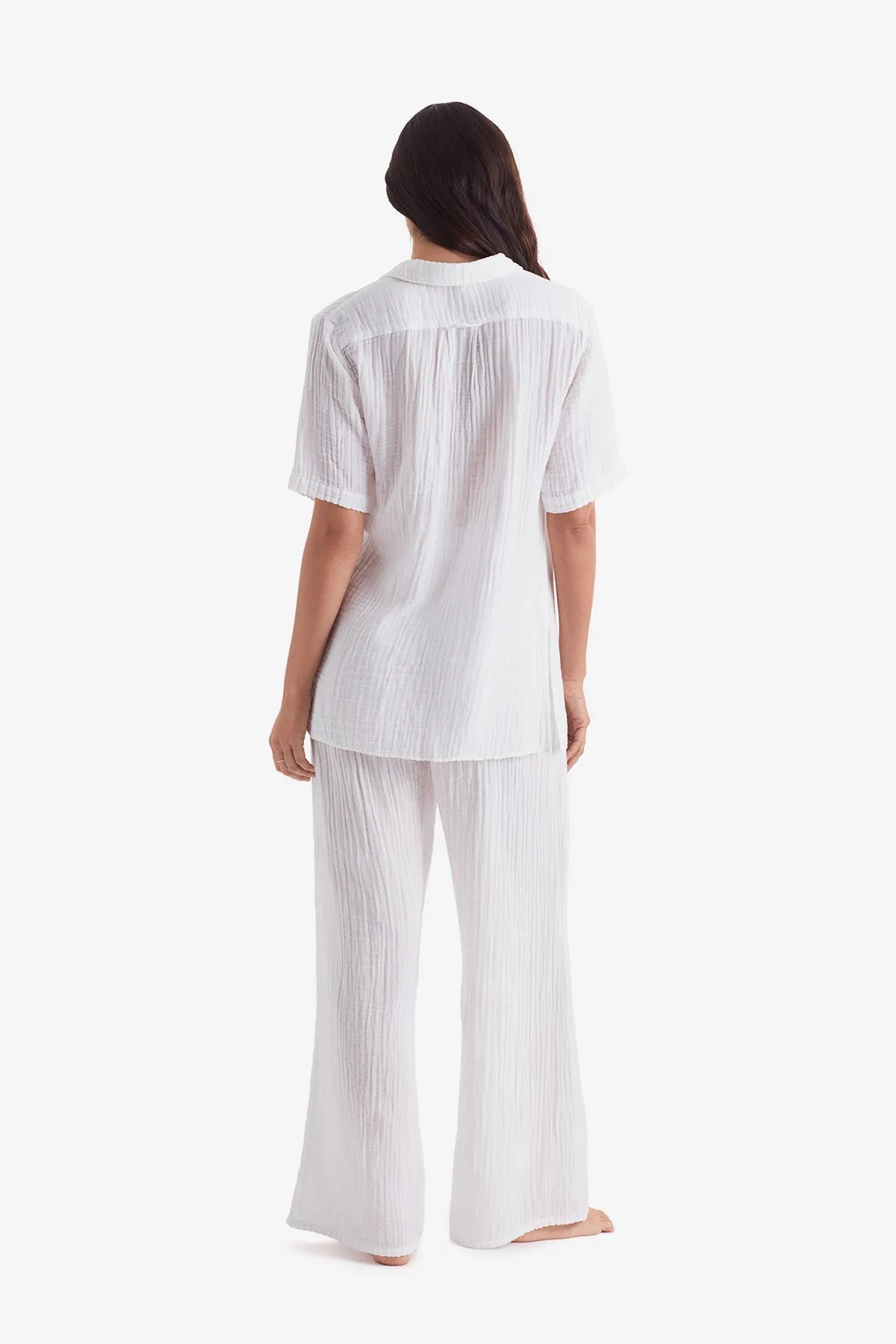 Vista Shirt - White Bliss Gauze sold by VENUS product image thumbnail 5