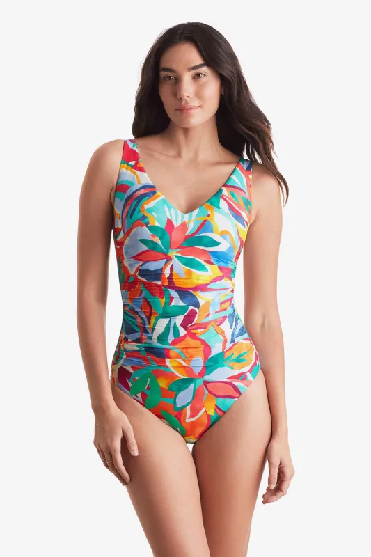 Charlie One Piece - Radiant Floral sold by VENUS