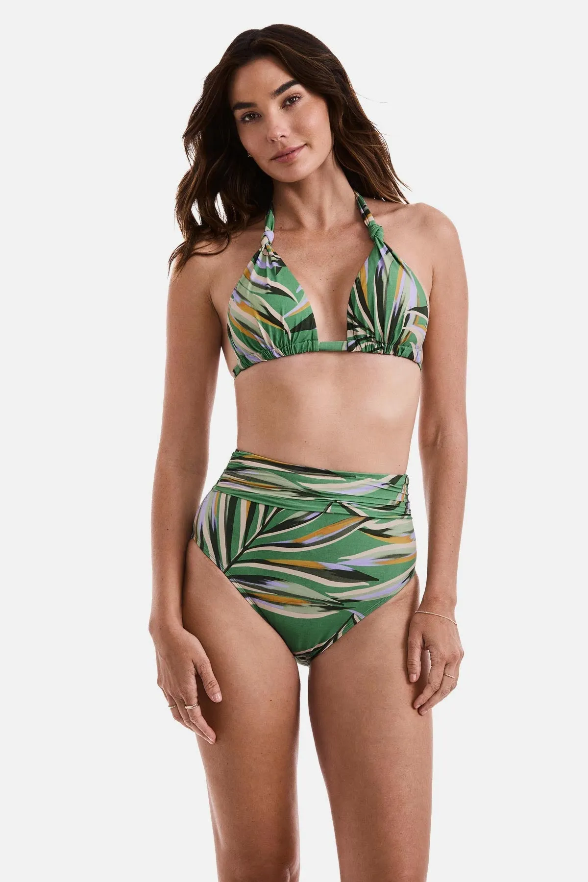 Willow Bra - Coastal Leaves sold by VENUS
