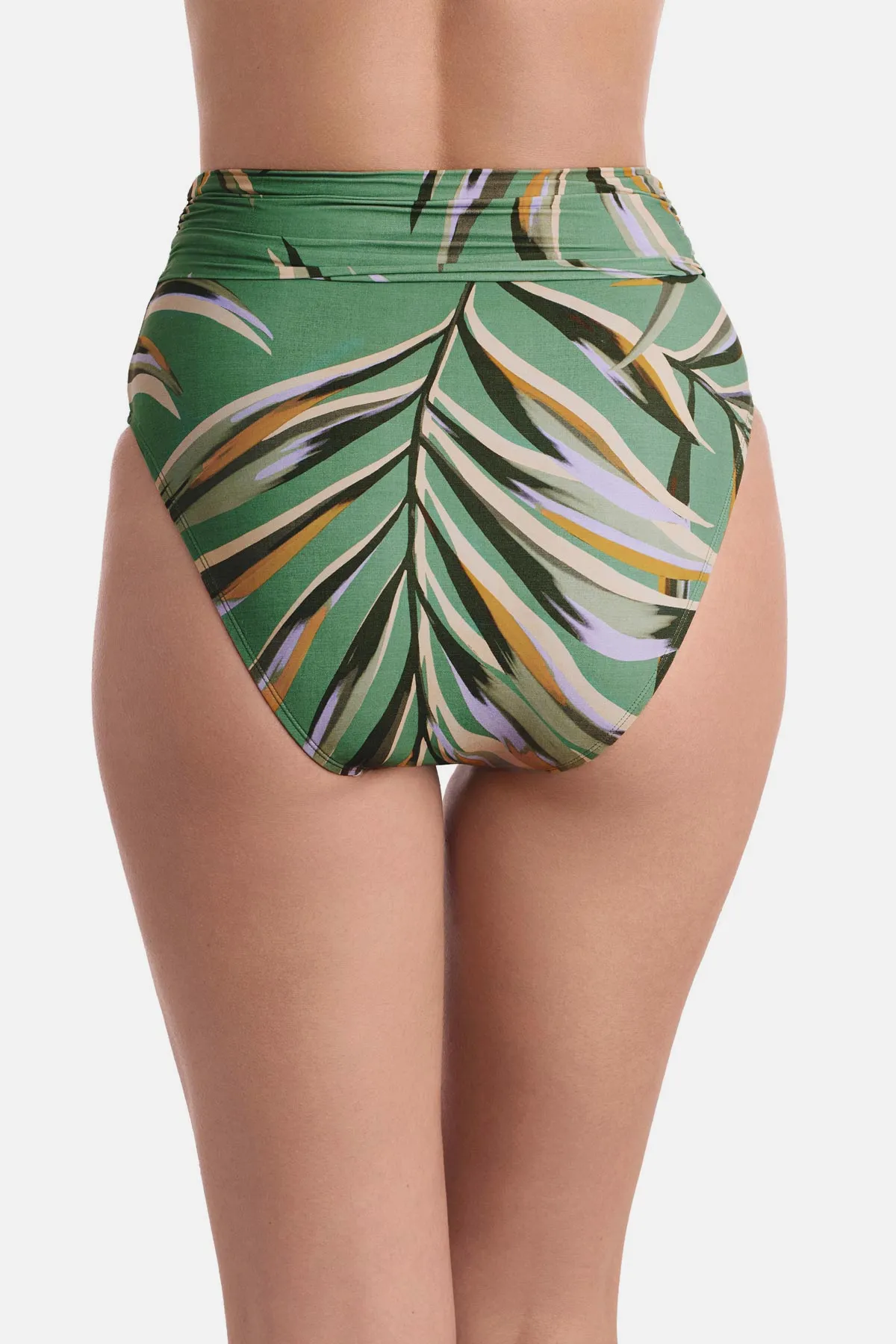 Morgan High Waist Pant - Coastal Leaves sold by VENUS product image thumbnail 5