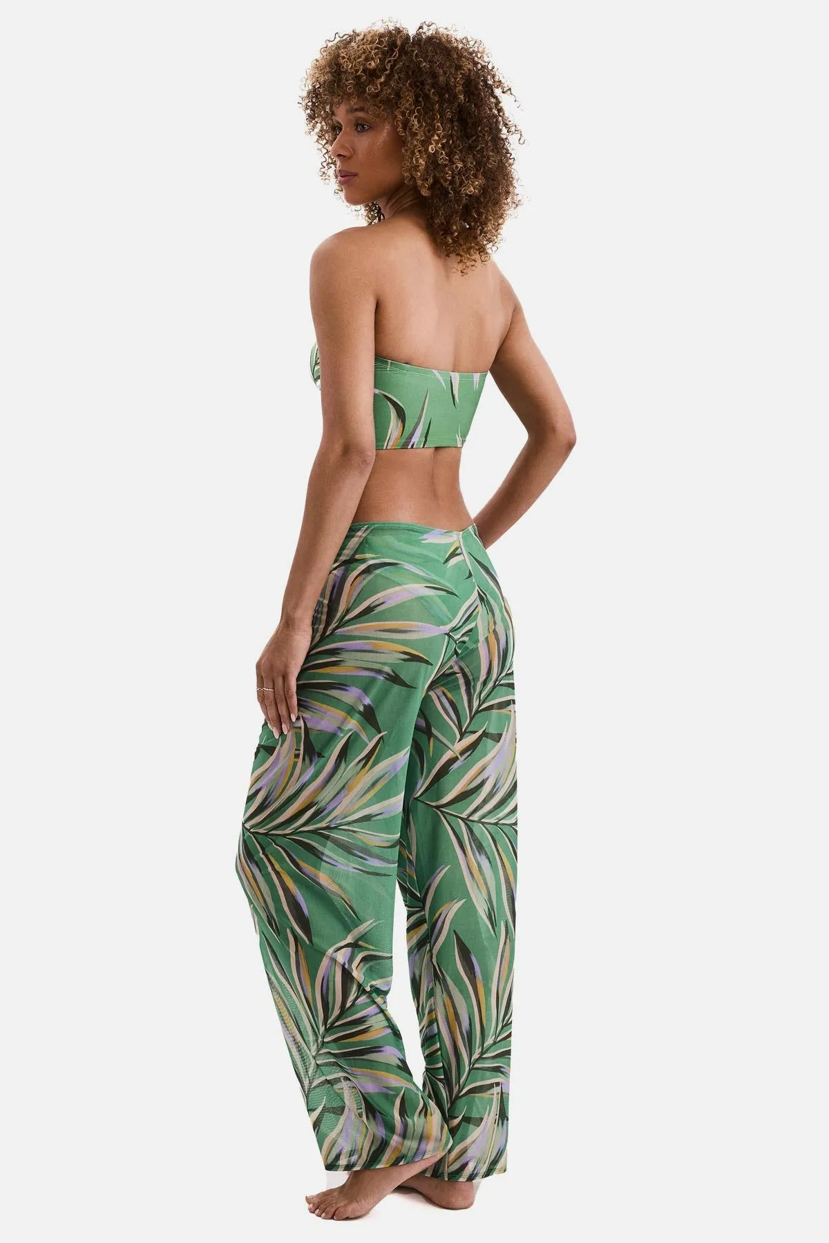 Riley Sarong Pant - Coastal Leaves sold by VENUS product image thumbnail 2
