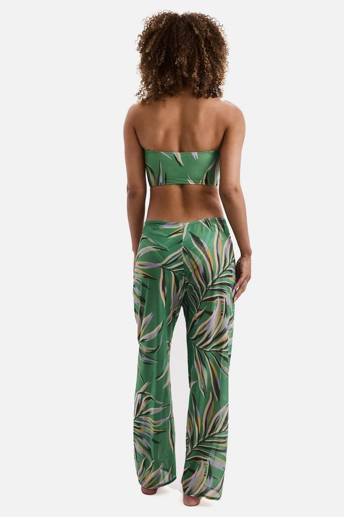 Riley Sarong Pant - Coastal Leaves sold by VENUS product image thumbnail 3