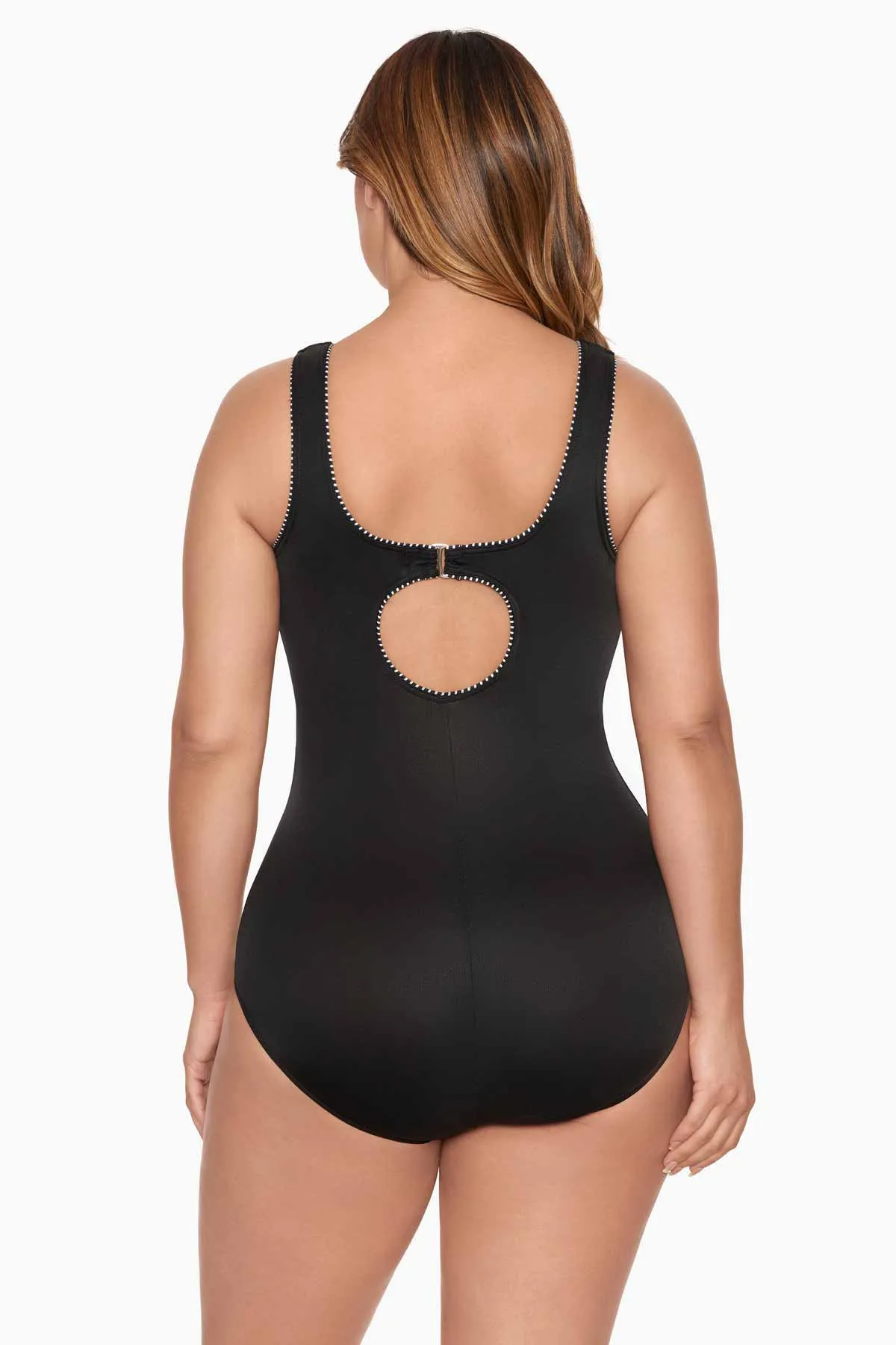 Plus Size Colorblock Touche One Piece sold by VENUS product image thumbnail 3