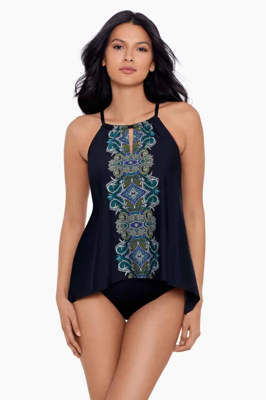 DD-Cup Peephole Tankini Top in Precioso sold by VENUS