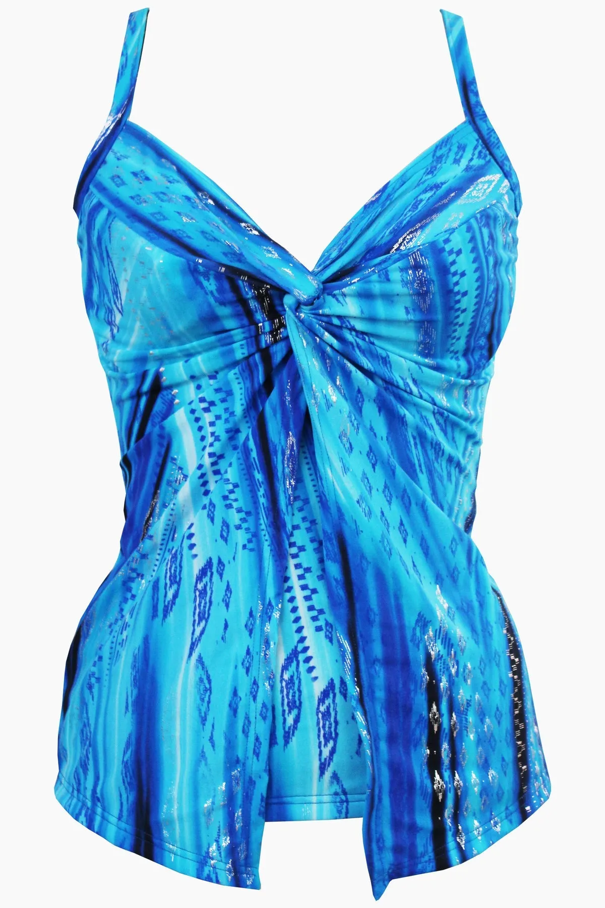 DD-Cup Love Knot Tankini Top in Atlantis sold by VENUS product image thumbnail 4