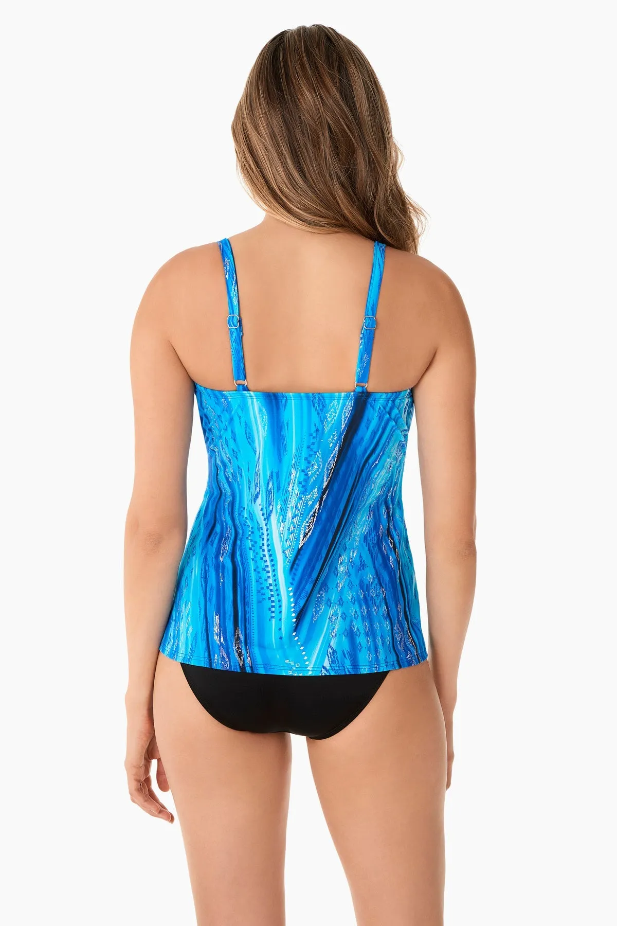 DD-Cup Love Knot Tankini Top in Atlantis sold by VENUS product image thumbnail 3