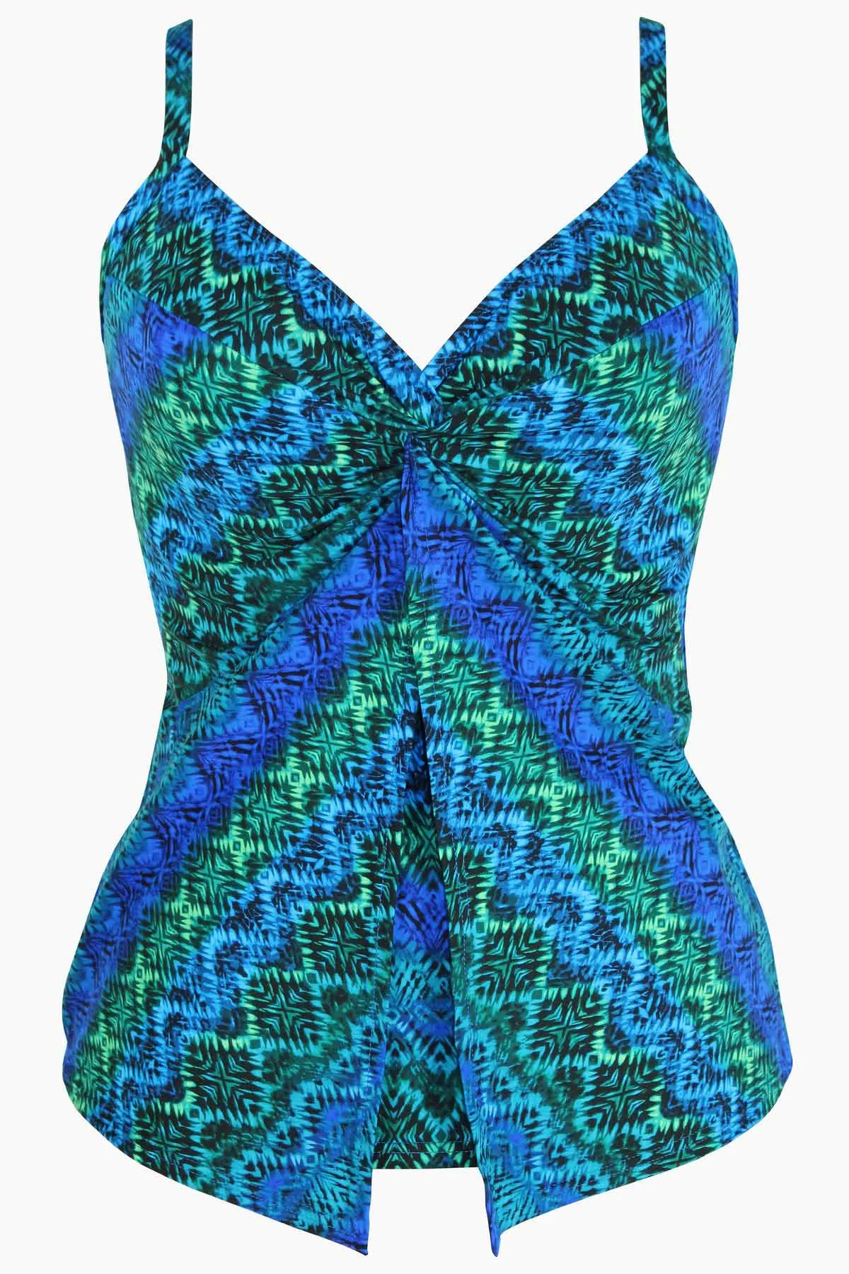 DD-Cup Love Knot Tankini Top in Ocean Ombre sold by VENUS product image thumbnail 5