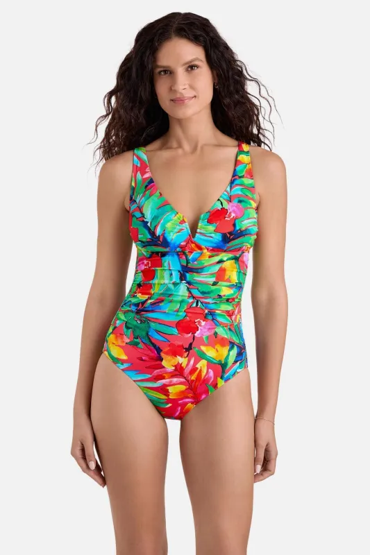 Monroe Underwire One Piece - Cherry Grove made by VENUS