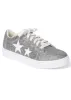 Glitter Star Sneakers - Silver Multi sold by VENUS