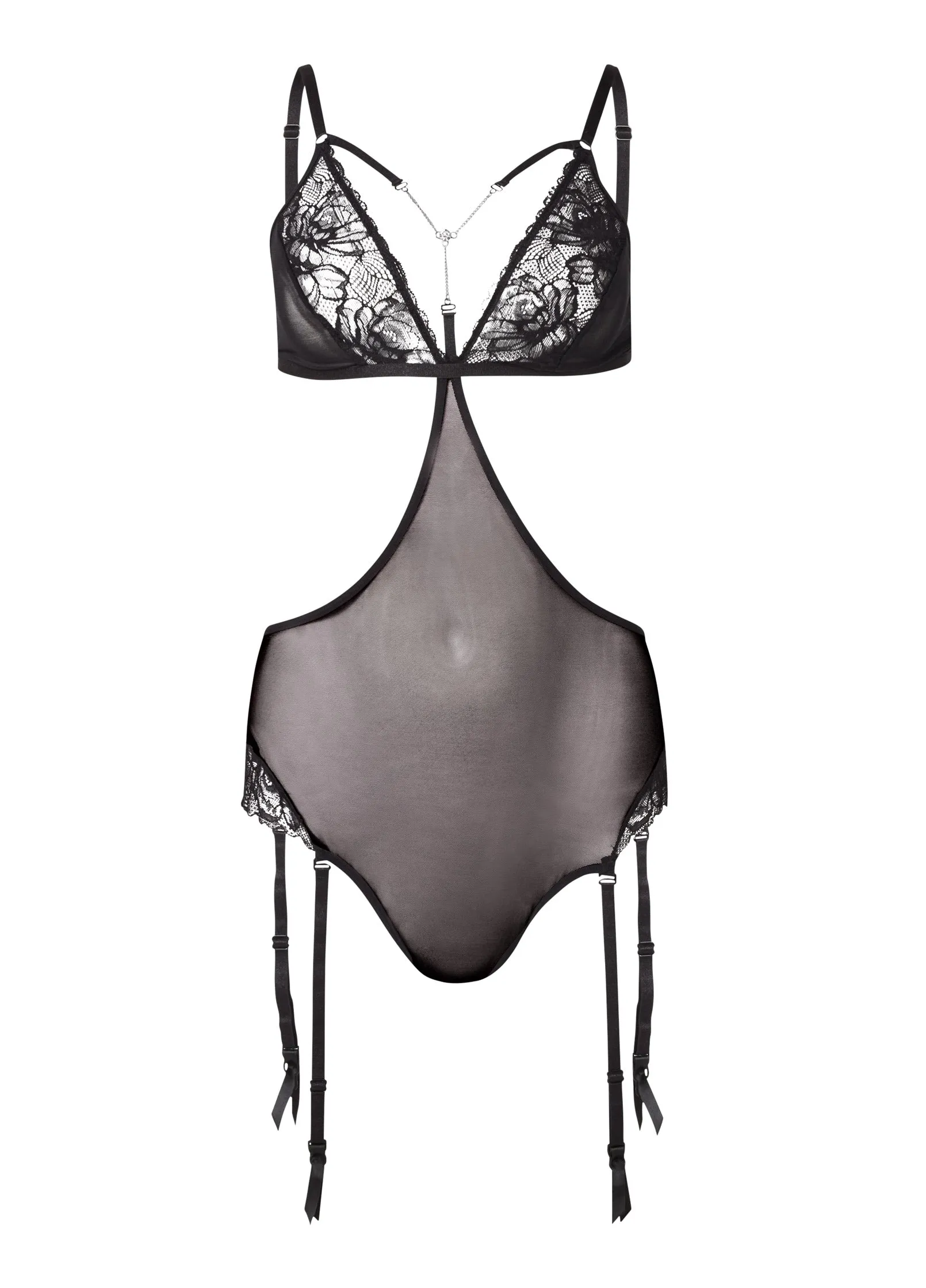 Bling Detail Teddy - Black Bling sold by VENUS product image thumbnail 5