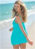 Ring Swim Dress - Aqua Reef sold by VENUS