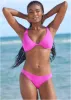 Texture Scoop Bikini Bottom - Lady Palm sold by VENUS
